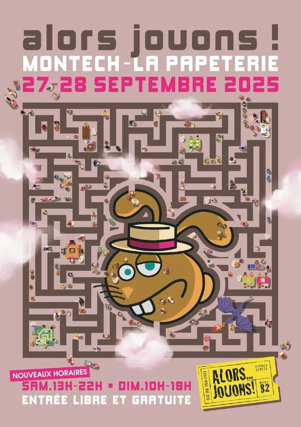 Alors Jouons, Montech, Festival de jeux, Jeux, Jeu de société, Montauban, Tarn et garonne, Le 111, 111, US&DS, un seau et du sable