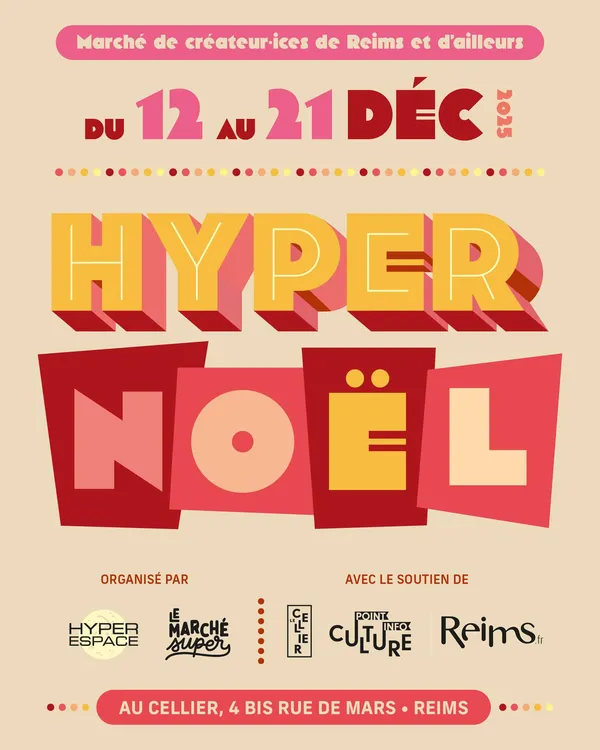 Hyper Noël Reims, Hyper Espace, hyperespace, Le Cellier Reims, Le 111, 111, US&DS, un seau et du sable